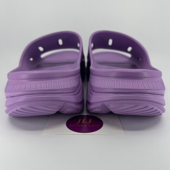 Hoka One One Men\'s Ora Recovery Slide 3 Slip On Sandals Violet Bloom Size 14 main image 10